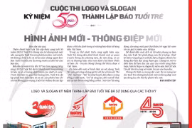 Báo Tuổi Trẻ phát động cuộc thi ý tưởng thiết kế biểu trưng và slogan