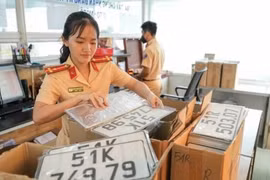 Thu hơn 2.700 tỷ đồng từ đấu giá biển số ô tô