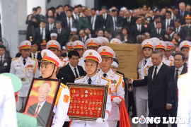 Trang nghiêm, xúc động Lễ truy điệu, di quan Tổng Bí thư Nguyễn Phú Trọng