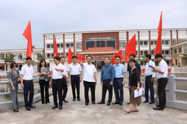 Thái Bình: Bộ Xây dựng khảo sát thực trạng phát triển đô thị tại huyện Tiền Hải mở rộng