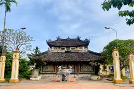Nghè cổ Nguyệt Viên - di tích hơn 400 năm bên bờ sông Mã