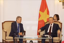 Tổng Bí thư, Chủ tịch nước Tô Lâm tiếp Chủ tịch Hội Hữu nghị Pháp - Việt Nam