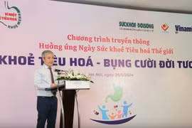 Báo Sức khoẻ và Đời sống tổ chức chương trình truyền thông hưởng ứng Ngày Sức khoẻ Tiêu hóa Thế giới