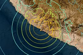 Động đất mạnh 7,0 độ richter ở Peru, không có trường hợp tử vong