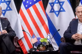 Chiến sự tại Gaza là phép thử 'hạng nặng' cho mối quan hệ Mỹ - Israel