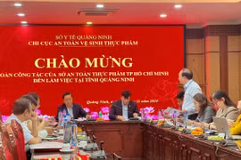 Sở ATTP TP. Hồ Chí Minh thực hiện công tác chấm điểm chéo tại Chi cục ATTP tỉnh Quảng Ninh