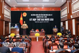 Khai mạc kỳ họp thứ 26, HĐND tỉnh Ninh Bình khóa XV