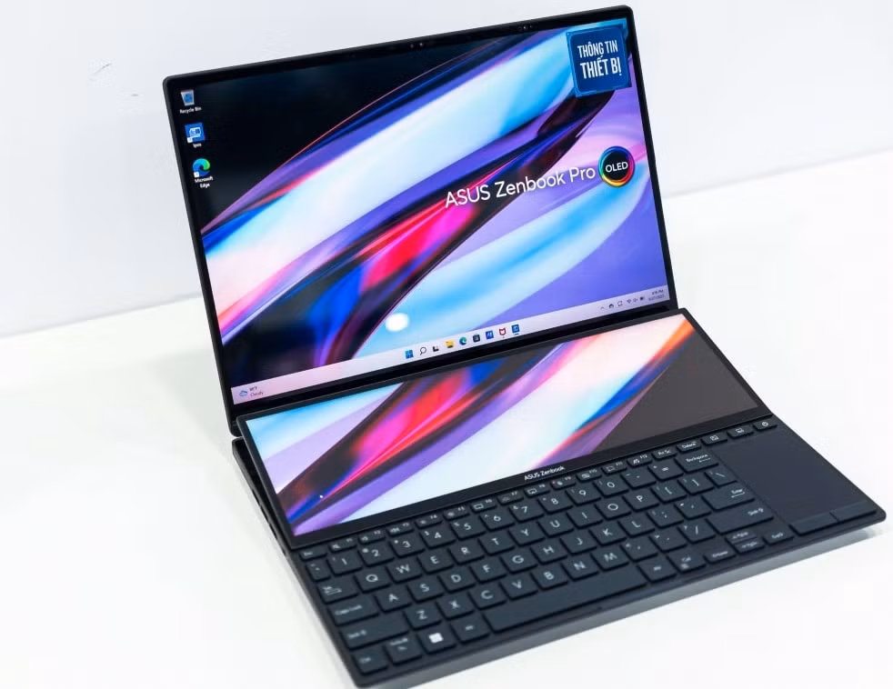 chiec laptop 2 man hinh cua asus duoc gioi thieu hinh 2