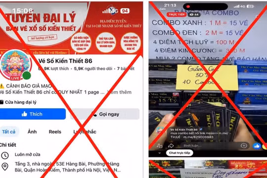 Cú lừa từ những buổi livestream "vé cào trúng thưởng" và app ngân hàng giả