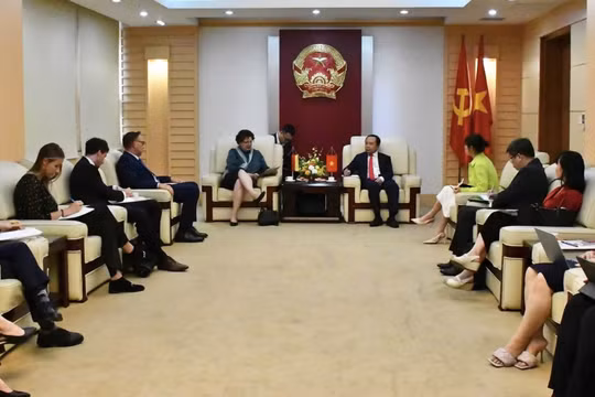 Toàn cảnh buổi làm việc - Ảnh: Bộ Khoa học và Công nghệ.