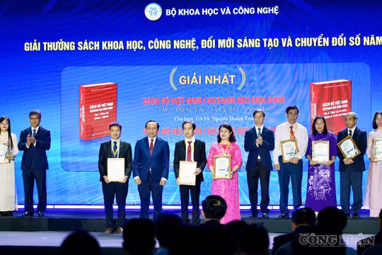 Bộ "Sách Đỏ Việt Nam" giành giải Nhất tại Giải thưởng Sách Khoa học, Công nghệ 2026