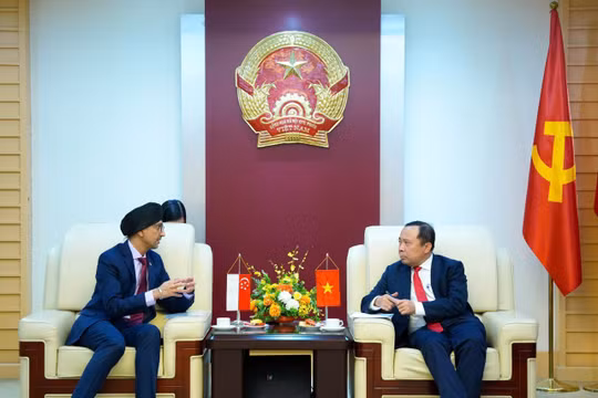Việt Nam - Singapore thúc đẩy hợp tác AI, kinh tế số và đổi mới sáng tạo