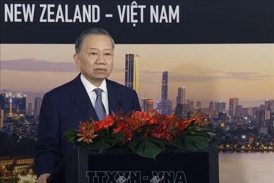 Tổng Bí thư, Chủ tịch nước Tô Lâm dự Hội nghị bàn tròn doanh nghiệp New Zealand - Việt Nam