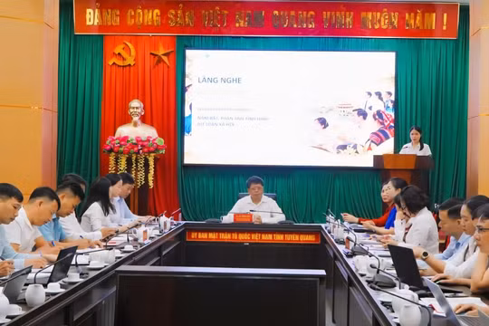 Tuyên Quang: Nâng cao năng lực cán bộ Mặt trận đáp ứng yêu cầu tổ chức bộ máy mới và kỷ nguyên số