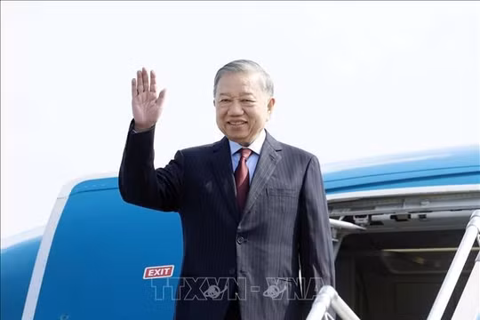 Tổng Bí thư, Chủ tịch nước Tô Lâm lên đường thăm cấp Nhà nước tới Cộng hòa Ấn Độ