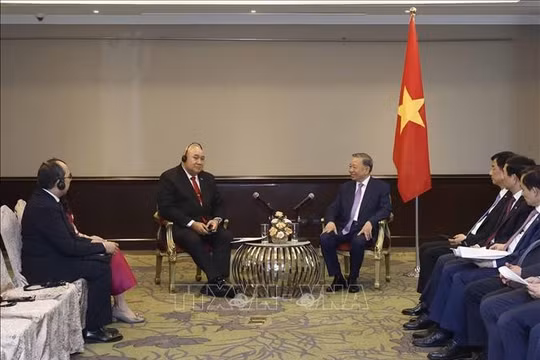 Tổng Bí thư, Chủ tịch nước Tô Lâm tiếp một số tổ chức và doanh nghiệp tại Philippines