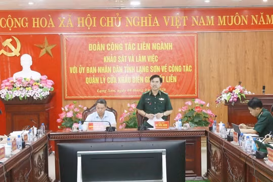 Lạng Sơn dồn lực cho hạ tầng giao thương biên giới và cửa khẩu thông minh