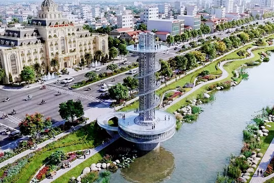 Đề xuất xây dựng Tháp vọng cảnh cao 70m bên sông Kỳ Cùng tại Lạng Sơn
