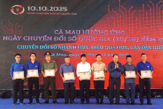 Cà Mau đưa Ngày Chuyển đổi số quốc gia thành đợt cao điểm hành động