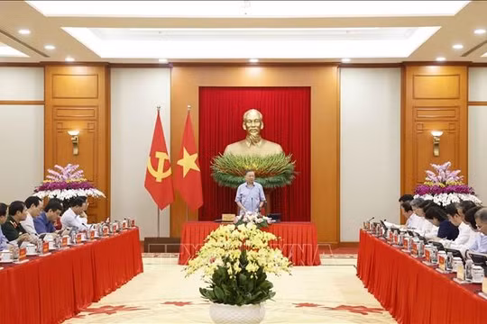 Tổng Bí thư, Chủ tịch nước Tô Lâm chủ trì buổi làm việc với ngành Giáo dục và Đào tạo