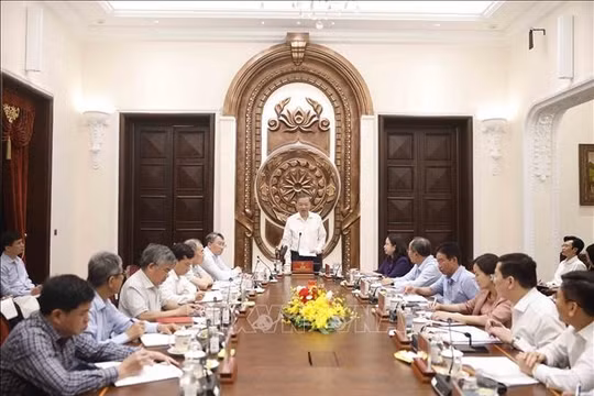 Tổng Bí thư, Chủ tịch nước Tô Lâm làm việc với Văn phòng Chủ tịch nước