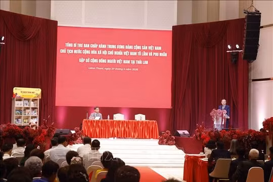 Tổng Bí thư, Chủ tịch nước Tô Lâm gặp gỡ cộng đồng người Việt Nam tại Thái Lan