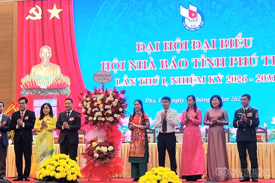 Đại hội Đại biểu Hội Nhà báo tỉnh Phú Thọ lần thứ I: Dấu ấn từ sự hợp nhất và khát vọng vươn mình trong kỷ nguyên số