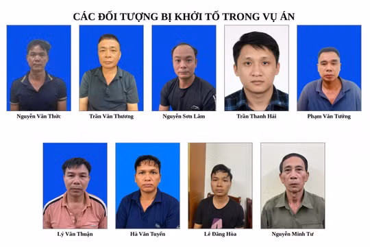 9 đối tượng bị khởi tố vì liên quan đến vụ trộm 35 cây sắt móng tại Công ty than Hạ Long