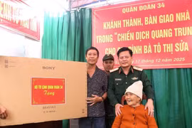 Hỗ trợ tivi, tủ lạnh cho hộ dân khó khăn sau thiên tai