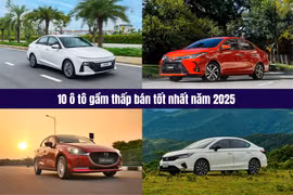 10 mẫu xe gầm thấp bán tốt nhất Việt Nam năm 2025