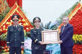 Tổng Bí thư, Chủ tịch nước Tô Lâm dự Lễ đón nhận Danh hiệu Anh hùng LLVT nhân dân của Quân khu 3