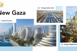 Con rể ông Trump công bố hình ảnh 'Gaza mới' với 180 tòa nhà chọc trời
