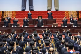 Ông Kim Jong Un tái đắc cử Chủ tịch nước Triều Tiên