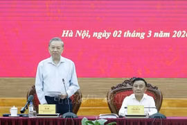Tổng Bí thư Tô Lâm làm việc với Ban Chính sách, chiến lược Trung ương