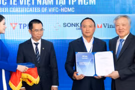 SonKim Group là thành viên sáng lập trung tâm tài chính quốc tế Việt Nam
