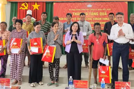 Đoàn công tác Ủy ban Trung ương MTTQ Việt Nam thăm, chúc Tết Chôl Chnăm Thmây tại Cần Thơ