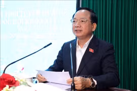 Trưởng ban Tuyên giáo và Dân vận Trung ương tiếp xúc cử tri tại Tuyên Quang
