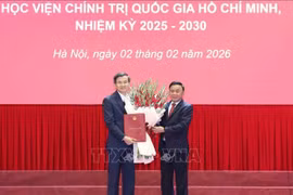Đồng chí Đoàn Minh Huấn giữ chức Bí thư Đảng ủy Học viện Chính trị quốc gia Hồ Chí Minh