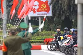 An ninh, trật tự, giao thông được bảo đảm tuyệt đối trong ngày đầu Đại hội lần thứ XIV của Đảng