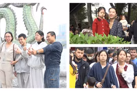 Người dân Thủ đô rộn ràng đi chơi Tết Dương lịch