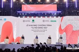 Khai mạc Chương trình 'Tụ hội Sáng tạo' tại Hà Nội