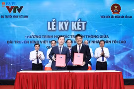 Ký kết Chương trình hợp tác truyền thông giữa VKSND tối cao và Đài Truyền hình Việt Nam giai đoạn 2027 – 2030