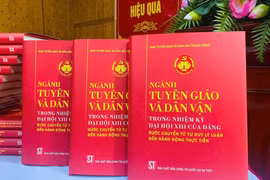 Ra mắt sách của ngành Tuyên giáo và Dân vận chào mừng Đại hội XIV của Đảng