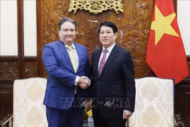 Chủ tịch nước Lương Cường tiếp Đại sứ Hoa Kỳ tại Việt Nam đến chào từ biệt