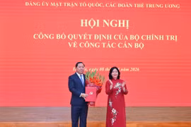 Ông Nguyễn Phi Long giữ chức Phó Bí thư Thường trực Đảng ủy Mặt trận Tổ quốc, các đoàn thể Trung ương