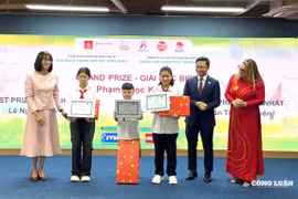 Tôn vinh các tài năng nhí tại cuộc thi vẽ tranh 'Đan Mạch trong mắt em'