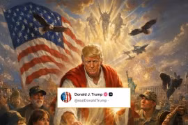 Ông Trump gây tranh cãi vì đăng ảnh AI giống Chúa Giê-su