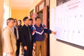 Xã Lạng Giang (Bắc Ninh): Gấp rút hoàn tất các phần việc chuẩn bị cho ngày bầu cử