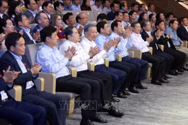 Tổng Bí thư, Chủ tịch nước Tô Lâm dự chương trình nghệ thuật "Tổ quốc trong tim"