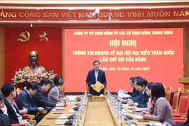 Triển khai thực hiện Nghị quyết Đại hội XIV của Đảng là nhiệm vụ trọng tâm